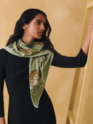 カレ 80 《チーター》, イメージ: 着用例, worn, ビュー2の3
