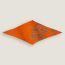 Losange The Parade, orange/bleu marine/jaune