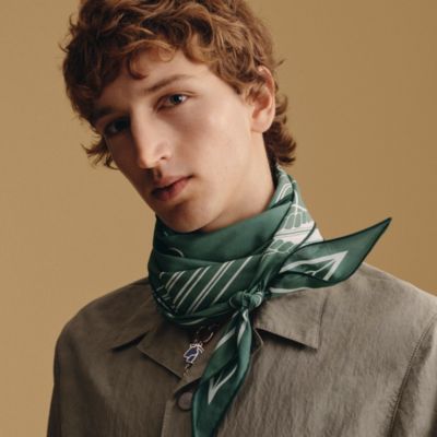 美品⠀】エルメス☆ユニ・ブロデ・マフラー （HERMES エルメス 