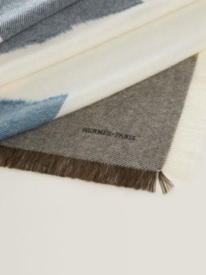 Ikat H Gourmand scarf 100, View: Detail, detail, view 3 of 3