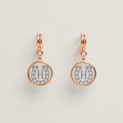 エルメス HERMES アイリーン ピアス ライトブルー⭐︎ レディス
