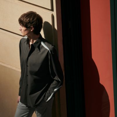 シャツ ボクシーフィット 《オンド・コロレ》 | Hermès - エルメス ...