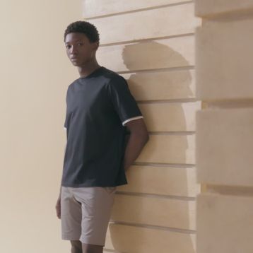 【シンプルで合わせやすい＊】HERMES Piqures sellier Tシャツ Piqures sellier
