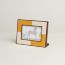 Pleiade en Casaque picture frame, small model, craie/ambre