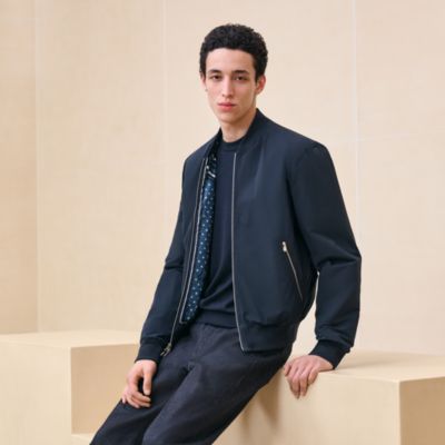 HERMES エルメスジャケットアウターブルゾンニットプレタ