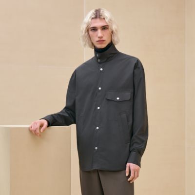 HERMES エルメスオーバーサイズシャツ