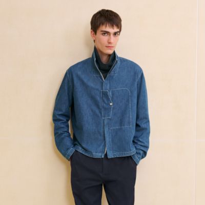 hermes エルメス スキッパーシャツ XL相当