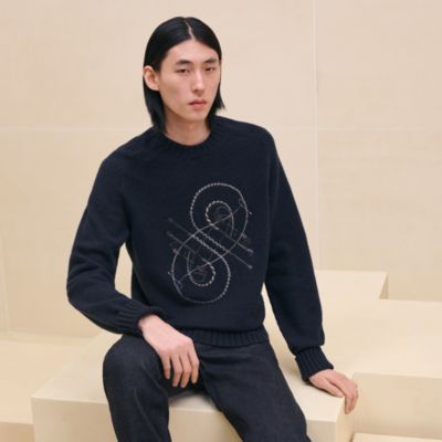 HERMES エルメス ジップカーディガン セーター メンズ 【公式通販】