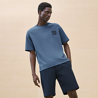 T-shirt with Clou de Selle detail | Hermès USA T-shirt with Clou de Selle detail | Hermès USA