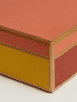 Amalthee Tricolore watch and jewelry box, large model, View: Detail, detail, view 5 of 7