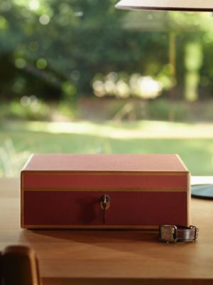 Amalthee Tricolore watch and jewelry box, large model, View: front, front, view 2 of 7