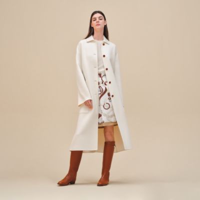 Cashmere wrap coat