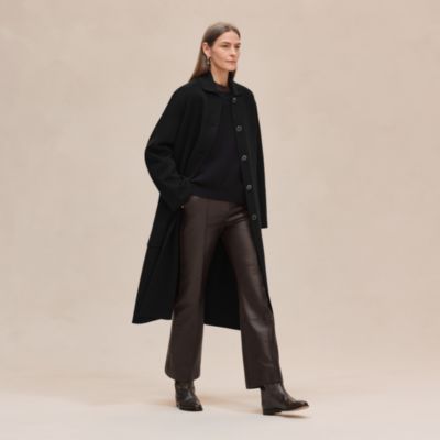 エルメス 正規品（都内百貨店購入）ブラック キルティングコート