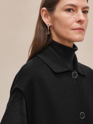 Belted cashmere long vest, View: Worn, worn, view 4 of 6