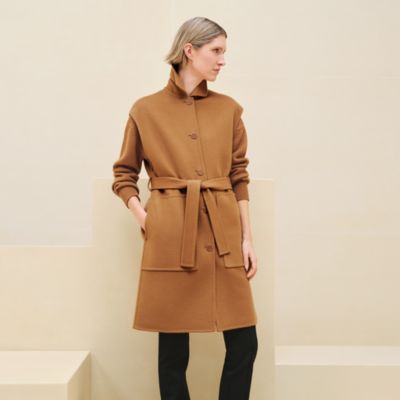 エルメス2025新作ブルゾン ピケテクニック ストレートコートジャケット