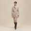 Cashmere coat, beige naturel