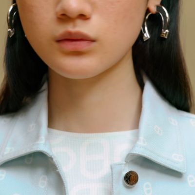 Jacke Inspiration Denim mit "Chaîne d'Ancre"-Print, Ansicht 2 von 6
