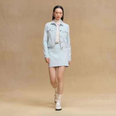 フリュイドバイアススカート 《パルフロワ・リミックス》プリント