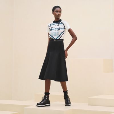 専用 hiand Stepfrill Skirt（black）3点 Stepfrill Skirt - HIAND