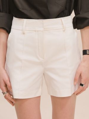 Short em sarja de algodão duplo, Exibir: Sendo usado, worn, visualizar 4 de 5