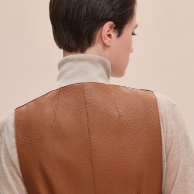 HERMES シルクコート 春物 48 HERMES - エルメス コート