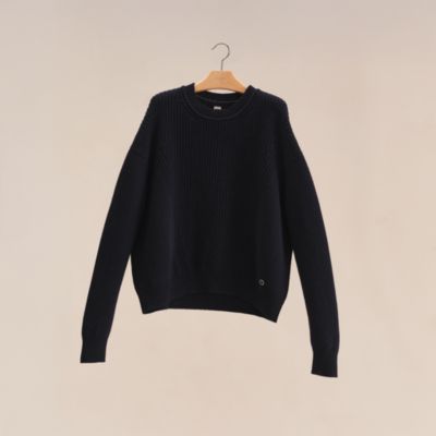 Cashmere long-sleeve sweater | Hermès Mainland China