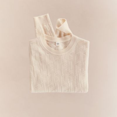 "H" long-sleeve sweater