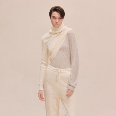 "H" long-sleeve sweater