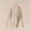 Long cardigan, beige naturel