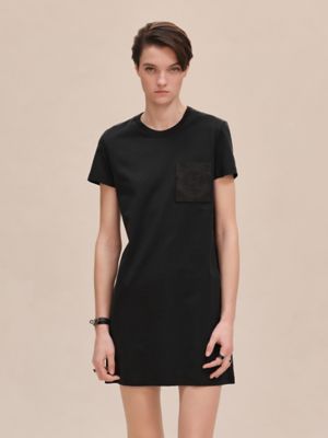 Embroidered pocket dress, View: Worn, worn, view 3 of 5