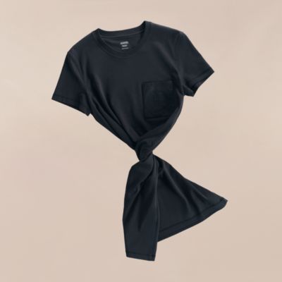HERMES ドレス 刺繍入りポケット 新品 Embroidered pocket dress | Hermès USA