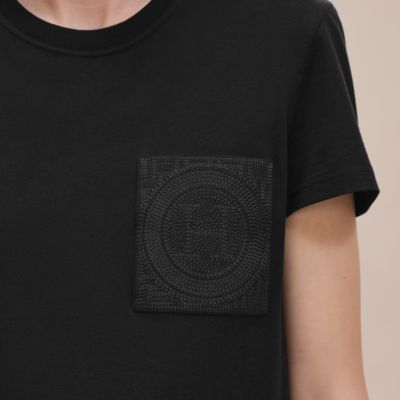 Tシャツ 刺繍入りポケット | Hermès - エルメス-公式サイト