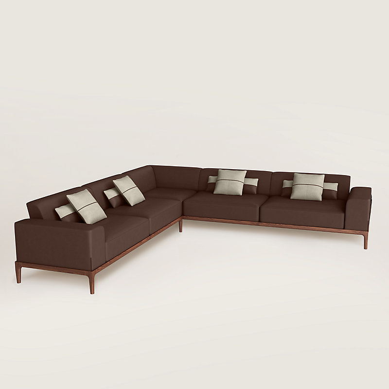 5-Sitzer-Ecksofa Sellier