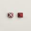 Medor Gaine earrings, small model, rouge H