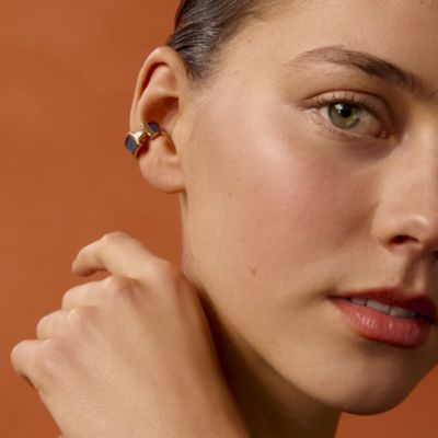 ❣️美品❣️エルメス　エクリプス 水色 ピアス　両耳用 ❣️美品❣️エルメス エクリプス 水色 ピアス 両耳用 ❣️美品