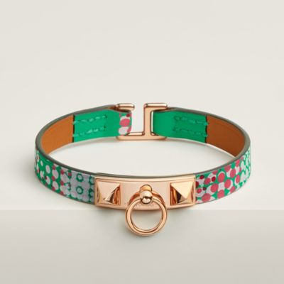 エルメス HERMESレザーブレスレット≪リヴァル・ミニ≫T2