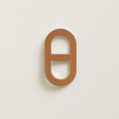 ブローチ 《シェーヌ・ダンクル》 - ベージュ | Hermès - エルメス