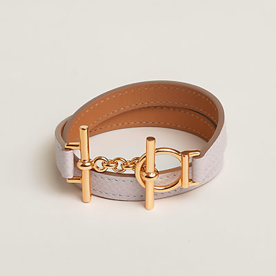 レザーブレスレット 《ルリ》 ドゥブルトゥール | Hermès レザーブレスレット 《ルリ》 ドゥブルトゥール | Hermès