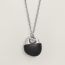 Galet Gaine necklace, noir