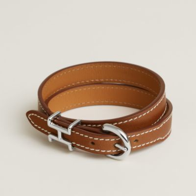 レザーブレスレット 《ジャンボH》 | Hermès - エルメス-公式サイト