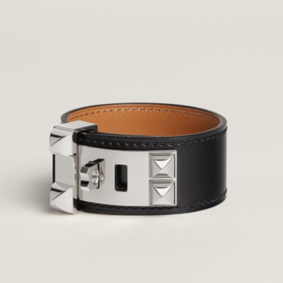 Hermes crocodile collier de chien bracelet deals
