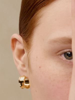 Olympe earrings, small model, View: Worn, worn, view 2 of 2