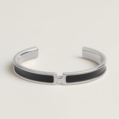 【HERMES】Olympeカフブレスレット シンプルで上品♪【HERMES】《olympe》 オランプ ブレスレット
