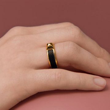【気品を纏うエルメスの象徴】HERMES バングル jonc Athena 黒 ブレスレット-《アテナ》--