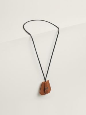 Clochette Buckle long necklace, View: front, front, view 3 of 3