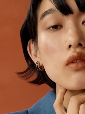 Jockette earrings, small model, View: Worn, worn, view 2 of 2