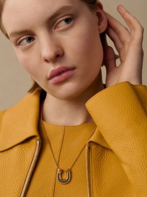 Jockette necklace, small model, View: Worn, worn, view 2 of 3