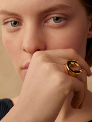 Jockette ring, large model, View: Worn, worn, view 2 of 2