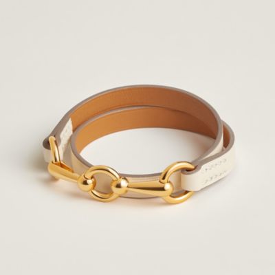 ブレスレット 《オランプ》 - ホワイト | Hermès - エルメス-公式サイト