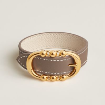 HERMES バングル ブラック/ブラウン レディス, ファッションジュエリー, ブレスレット | Hermès - エルメス